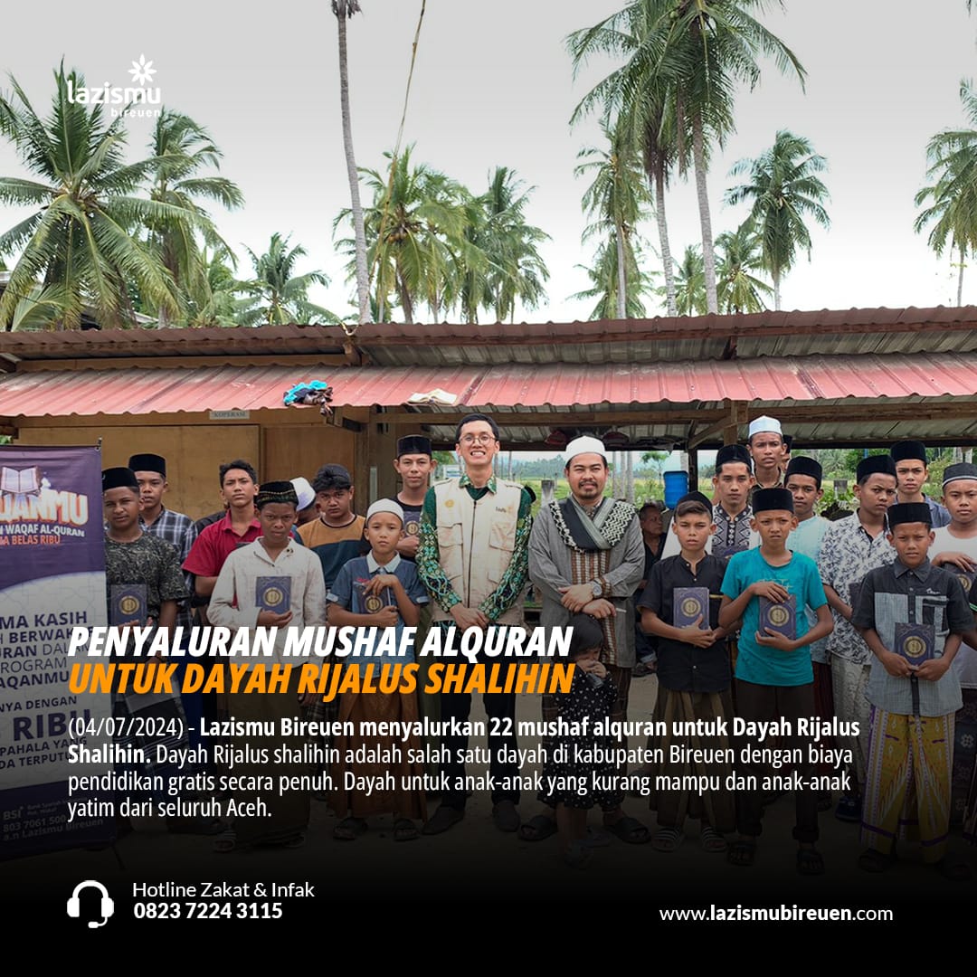 PENYALURAN 22 MUSHAF ALQURAN